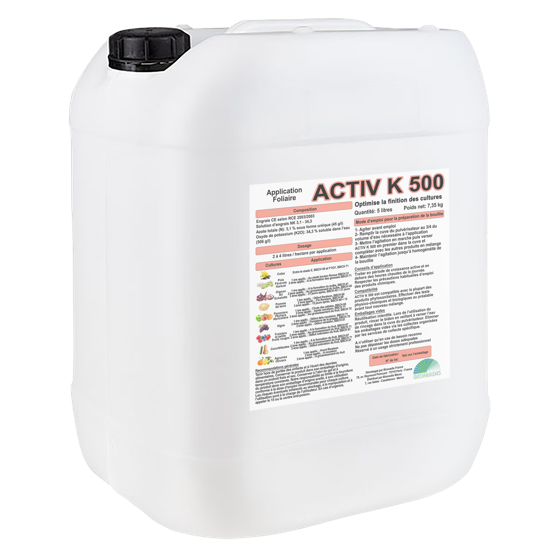 Bidon Activ K 500 — Biomadis